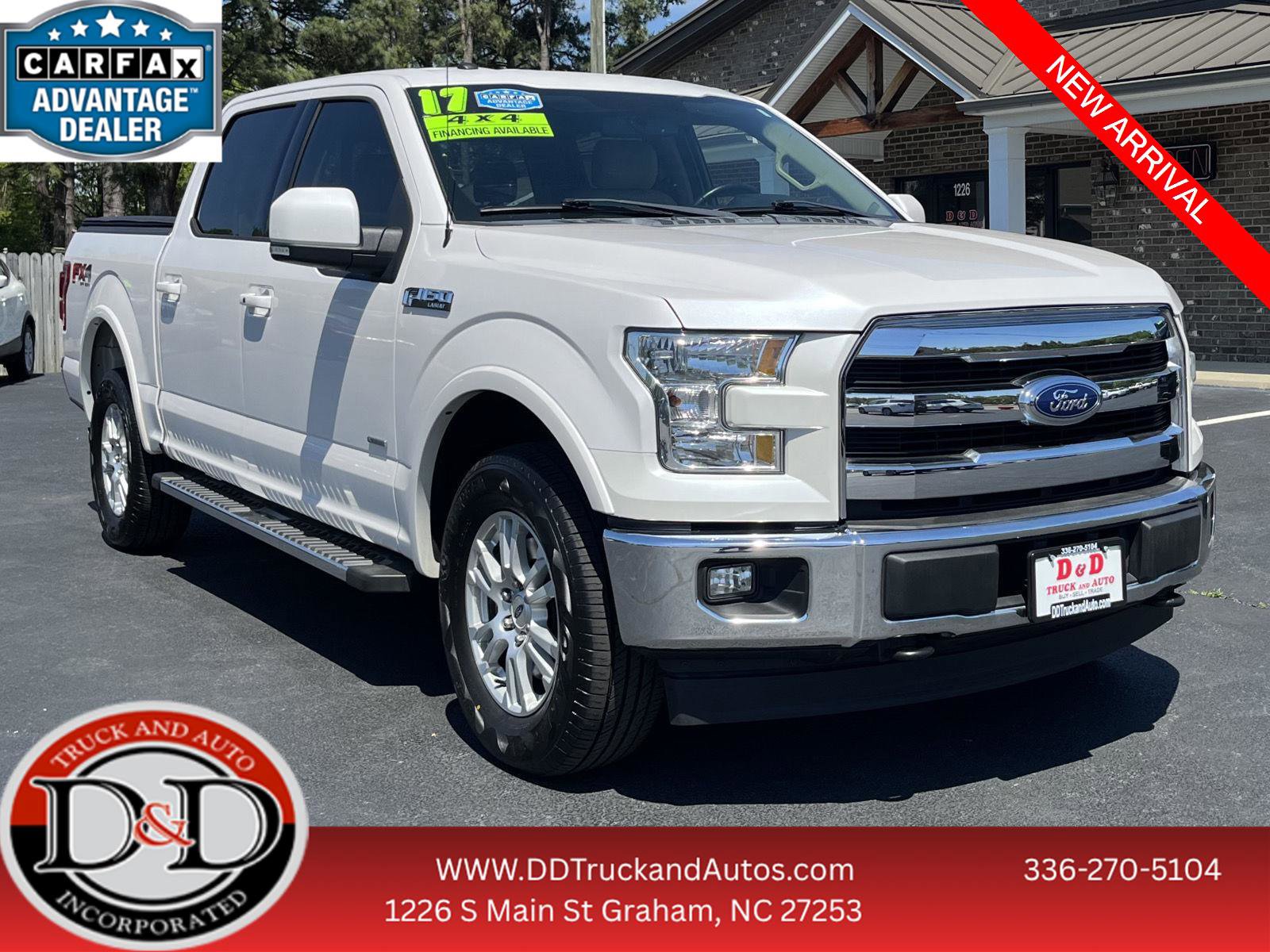 Used 2017 Ford F150 Lariat w/ Equipment Group 501A Mid AWD/4WD image 1