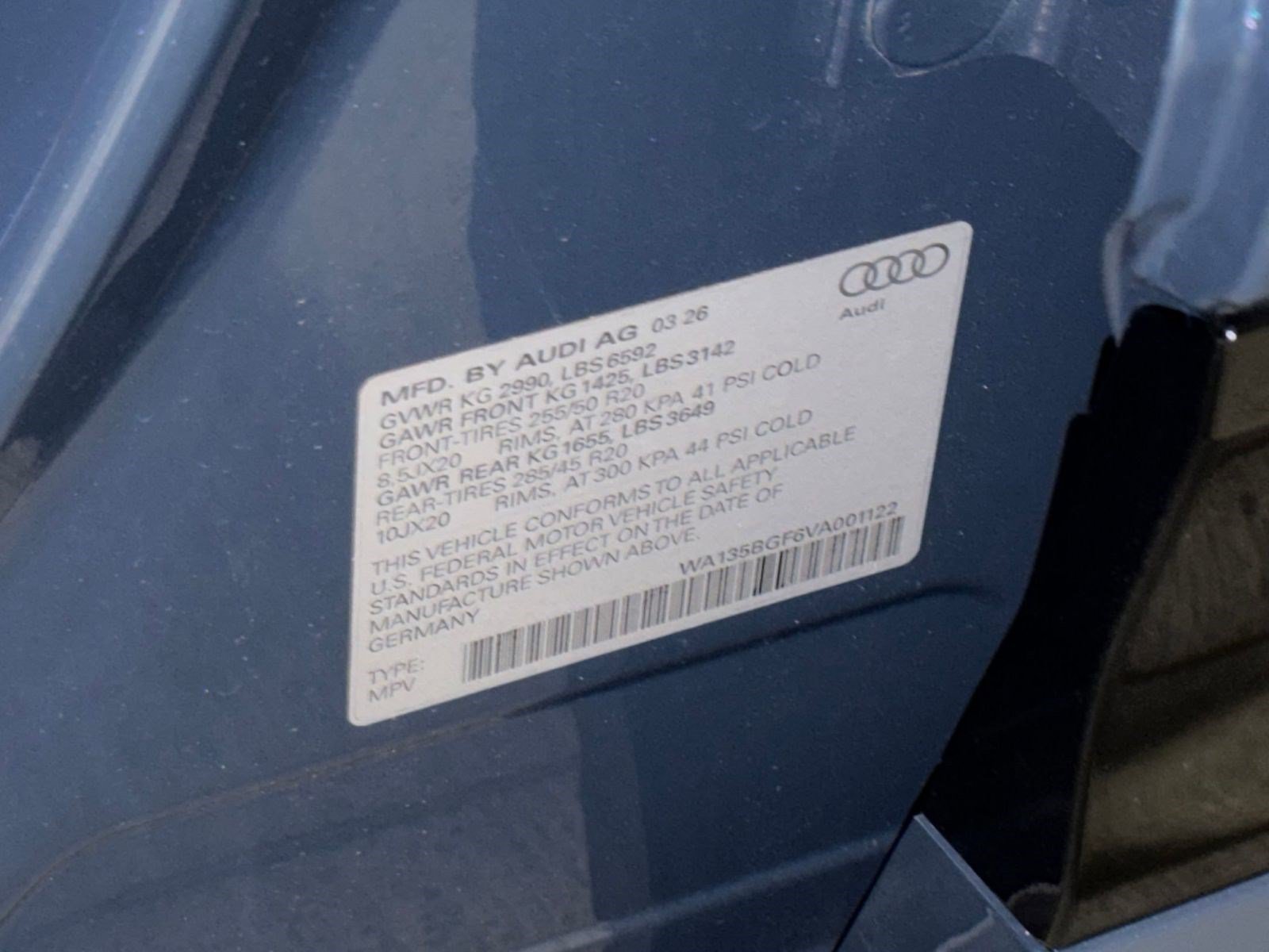 New 2027 Audi SQ6 e-tron Prestige AWD/4WD image 22