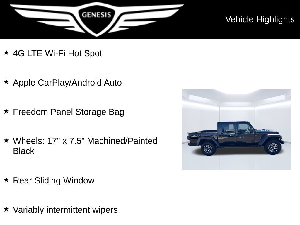 Used 2025 Jeep Gladiator Rubicon AWD/4WD image 15