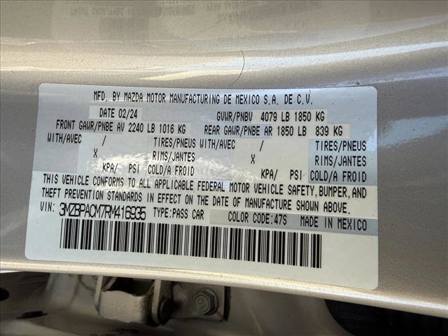 Used 2024 MAZDA MAZDA3 s image 25