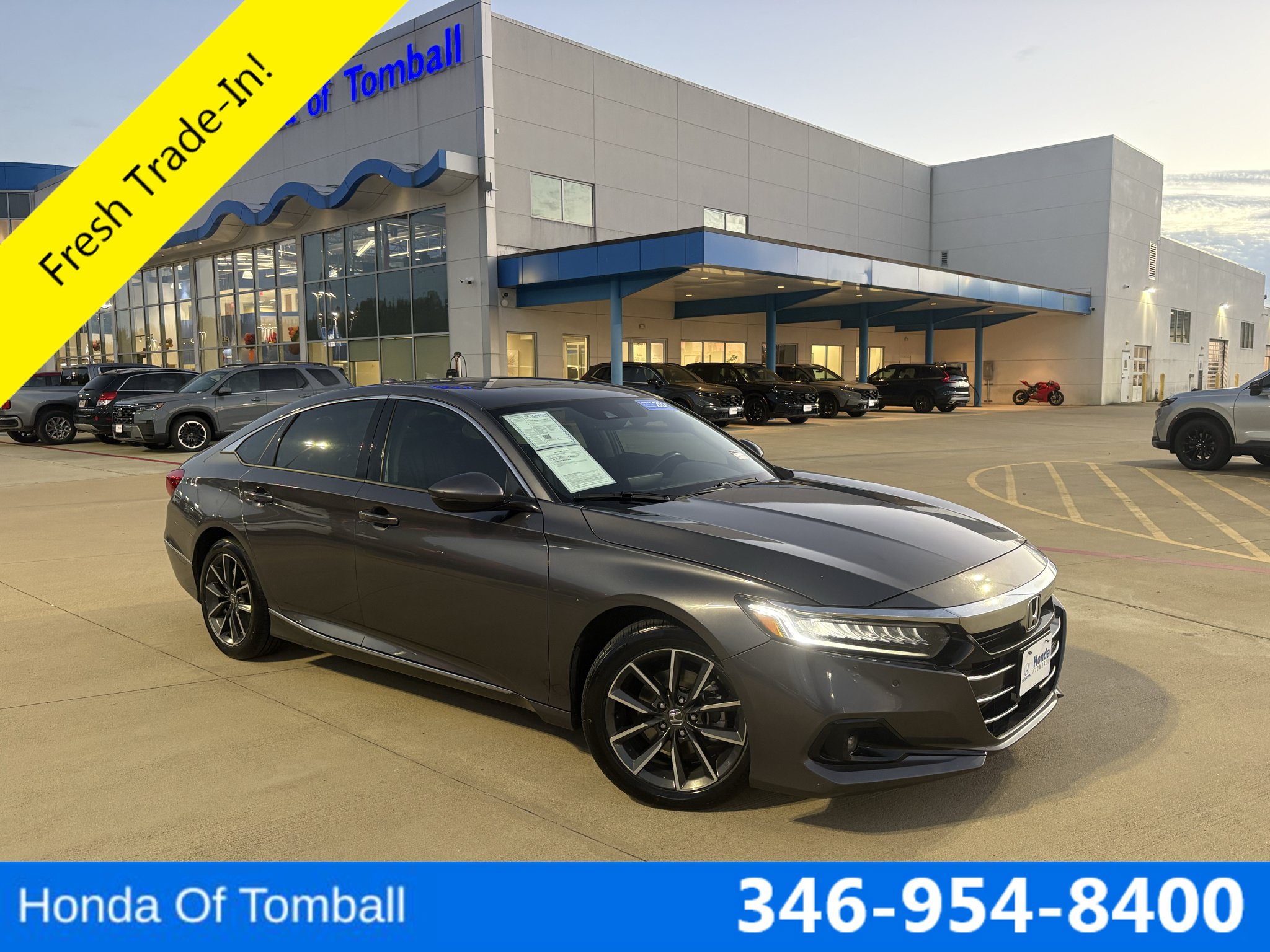Used 2021 Honda Accord EX-L