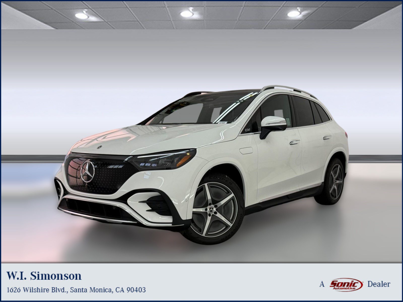 New 2026 Mercedes-Benz EQE 320 4MATIC SUV image 1
