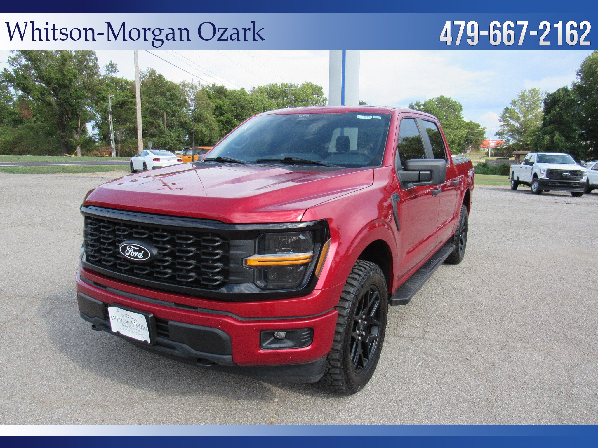 Used 2025 Ford F150 STX w/ STX Black Appearance Package AWD/4WD image 3