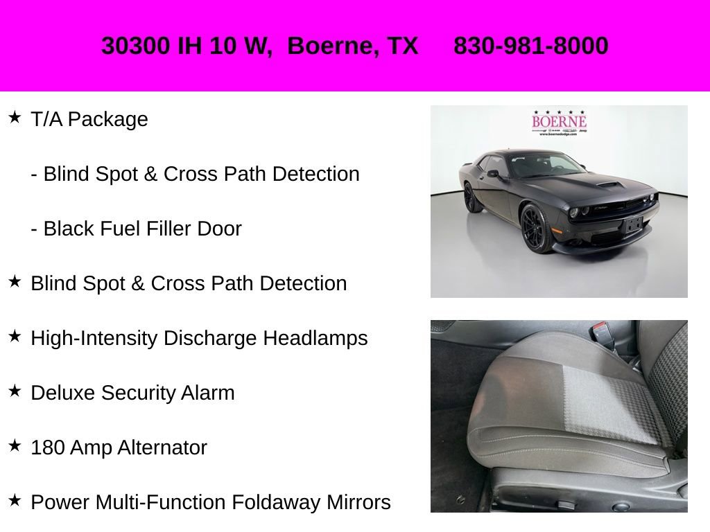 Used 2023 Dodge Challenger R/T w/ T/A Package image 36