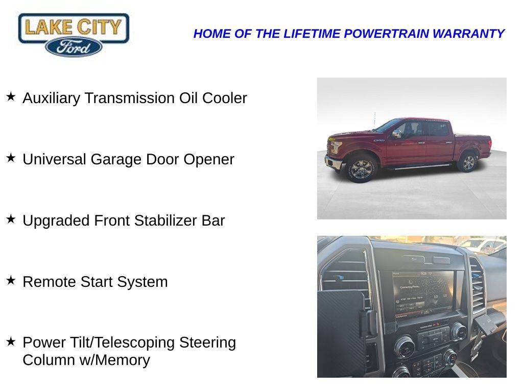 Used 2015 Ford F150 Lariat w/ Equipment Group 502A Luxury AWD/4WD image 11