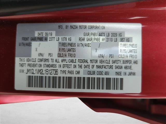 Used 2020 MAZDA MAZDA6 Touring FWD image 15