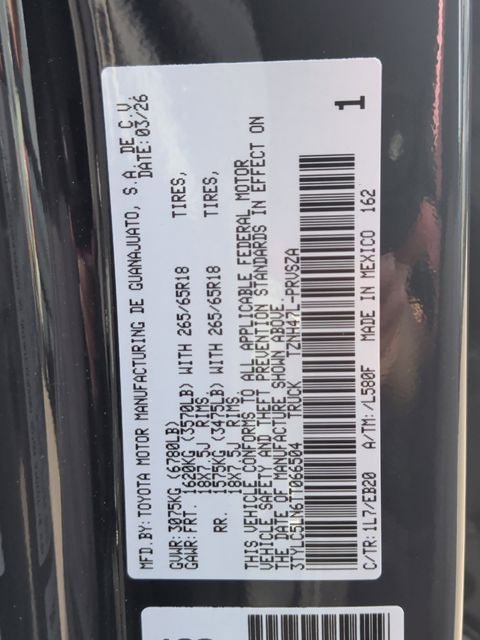 New 2026 Toyota Tacoma Limited AWD/4WD image 26