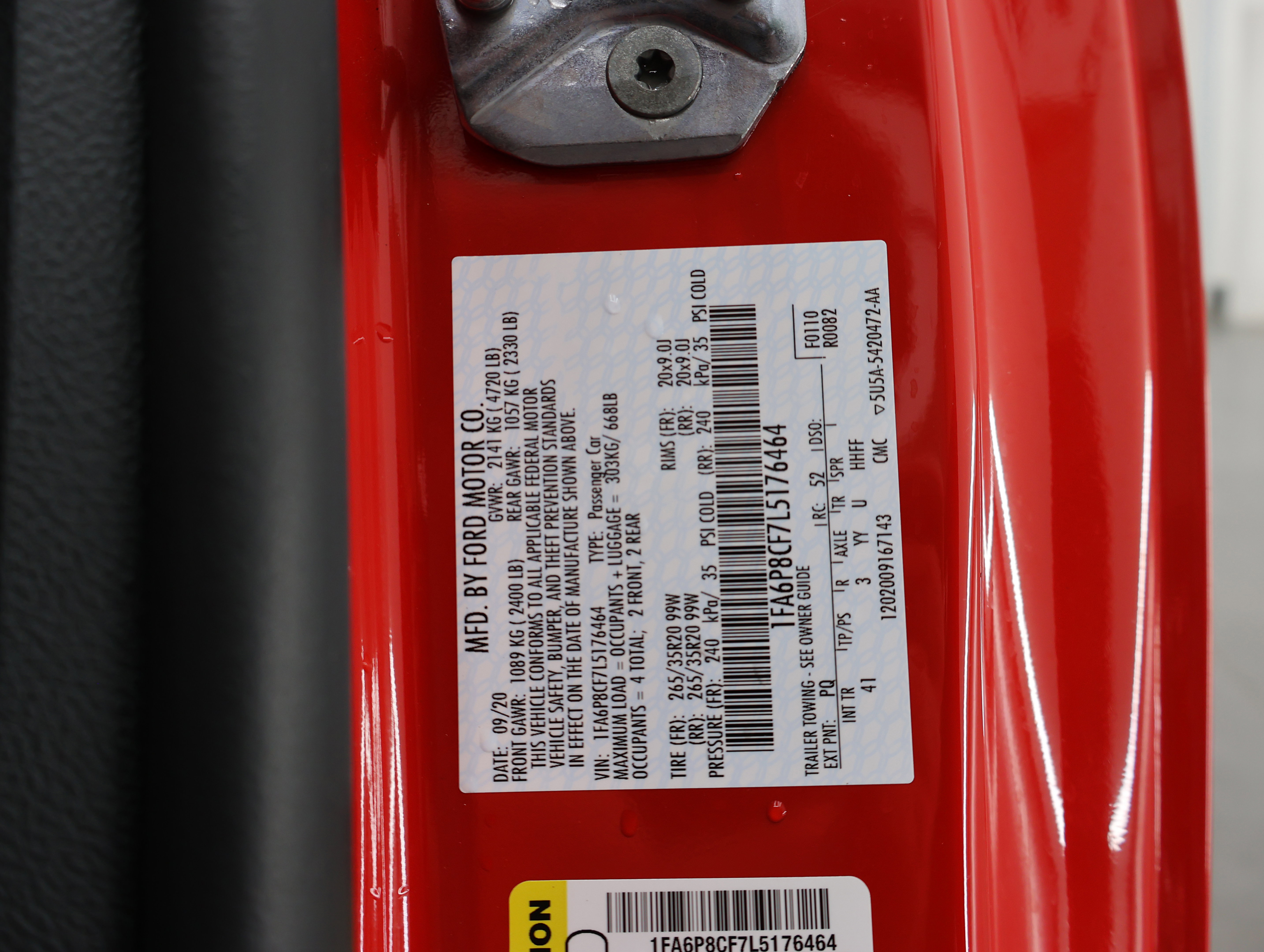 Used 2020 Ford Mustang GT Premium RWD image 51