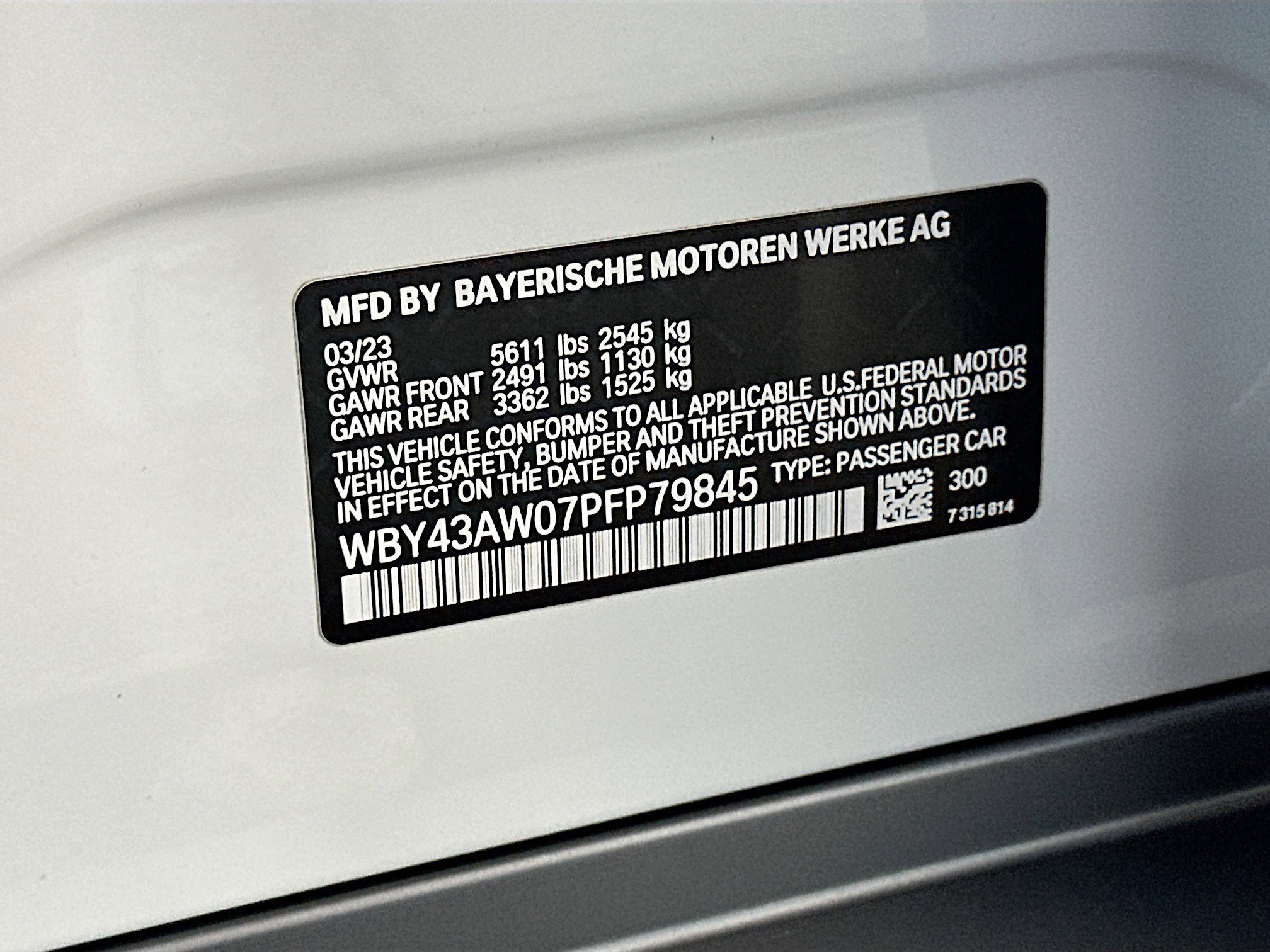 Certified 2023 BMW i4 eDrive35 w/ Premium Package RWD image 34