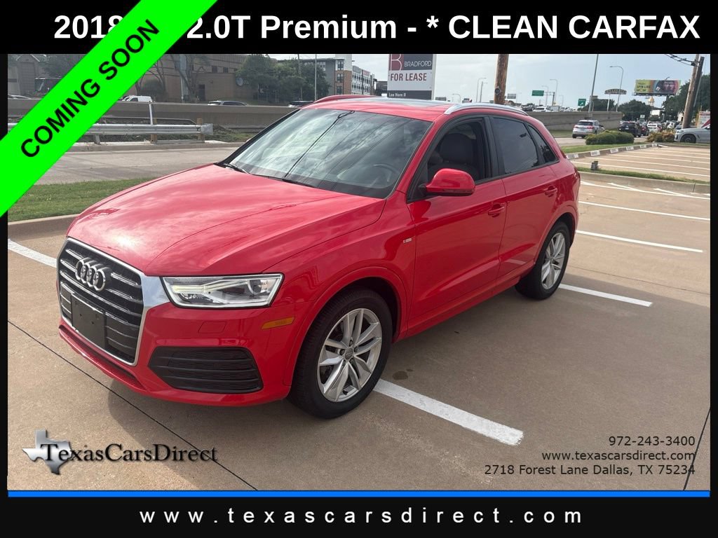 Used 2018 Audi Q3 2.0T Premium FWD image 1