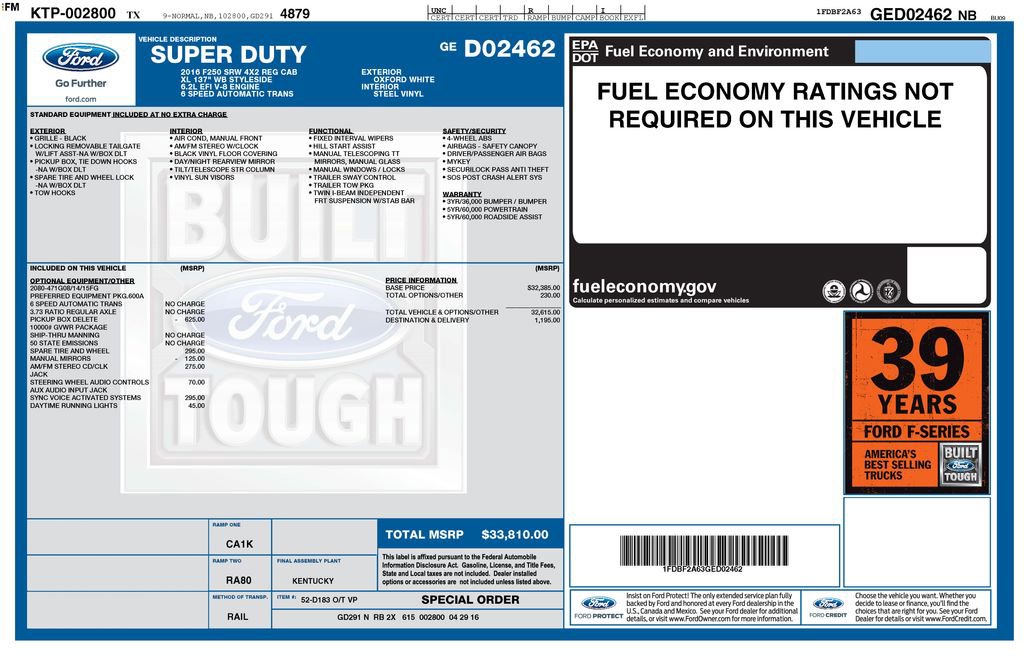 Used 2016 Ford F250 XL image 5