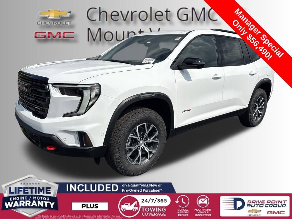 New 2026 GMC Acadia AT4 w/ Super Cruise Package