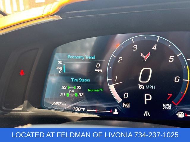 Used 2024 Chevrolet Corvette Stingray Premium Conv w/ Z51 Performance Package RWD image 12