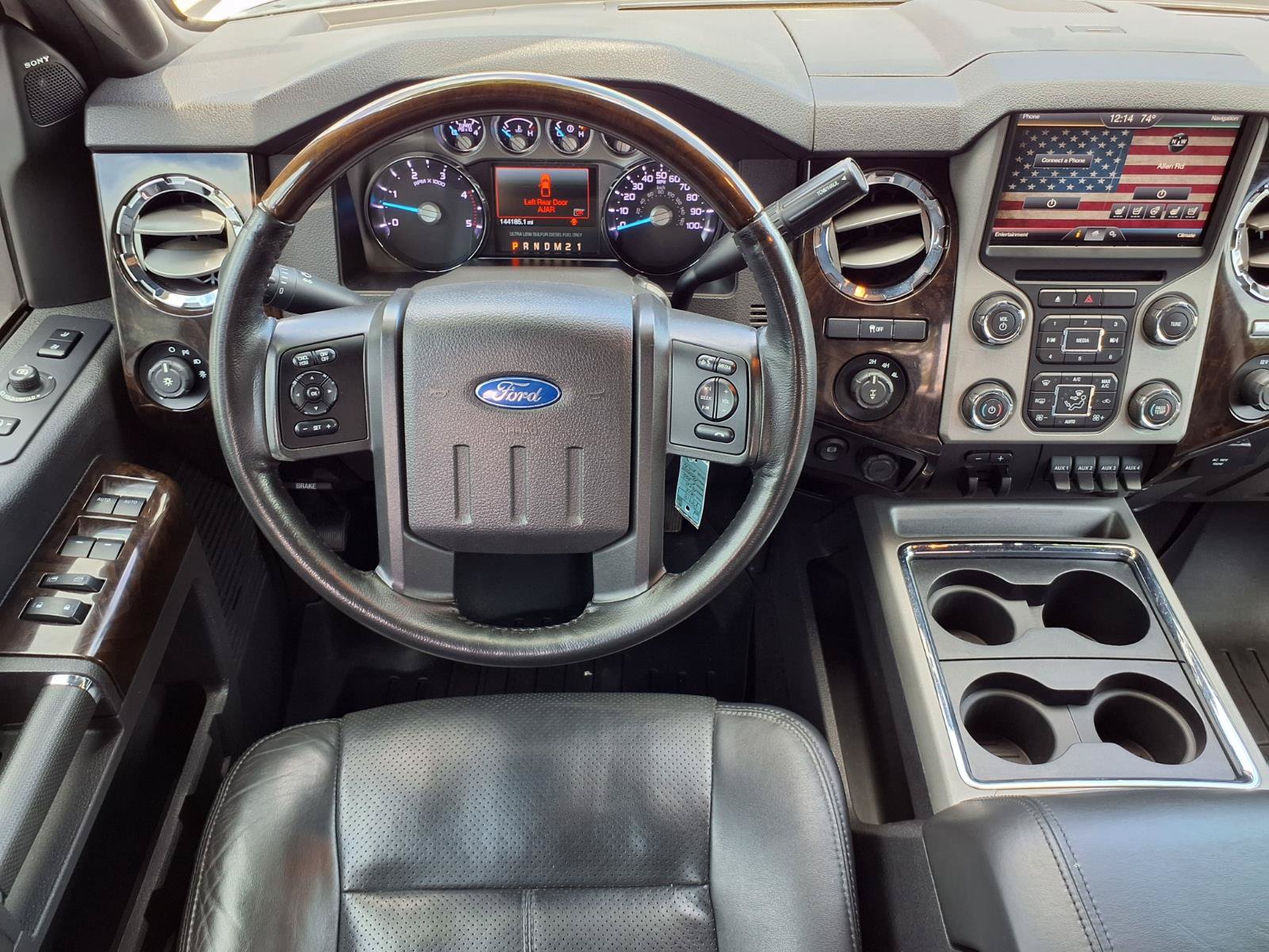 Used 2015 Ford F350 Platinum w/ Snow Plow Prep Package AWD/4WD image 6