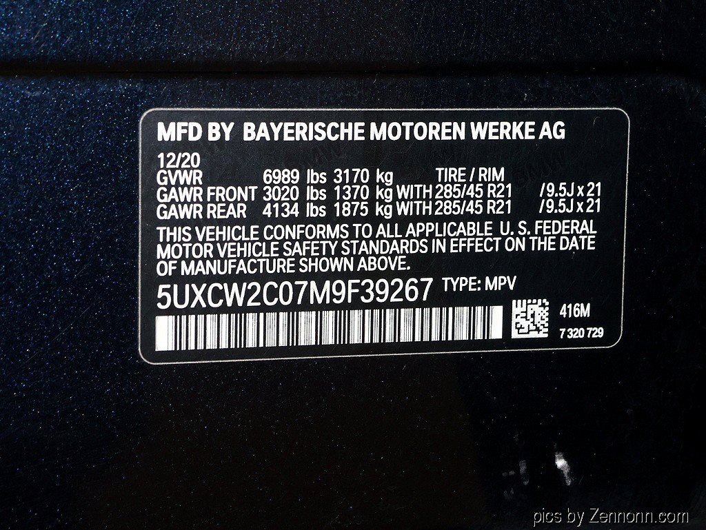 Used 2021 BMW X7 xDrive40i w/ M Sport Package AWD/4WD image 43