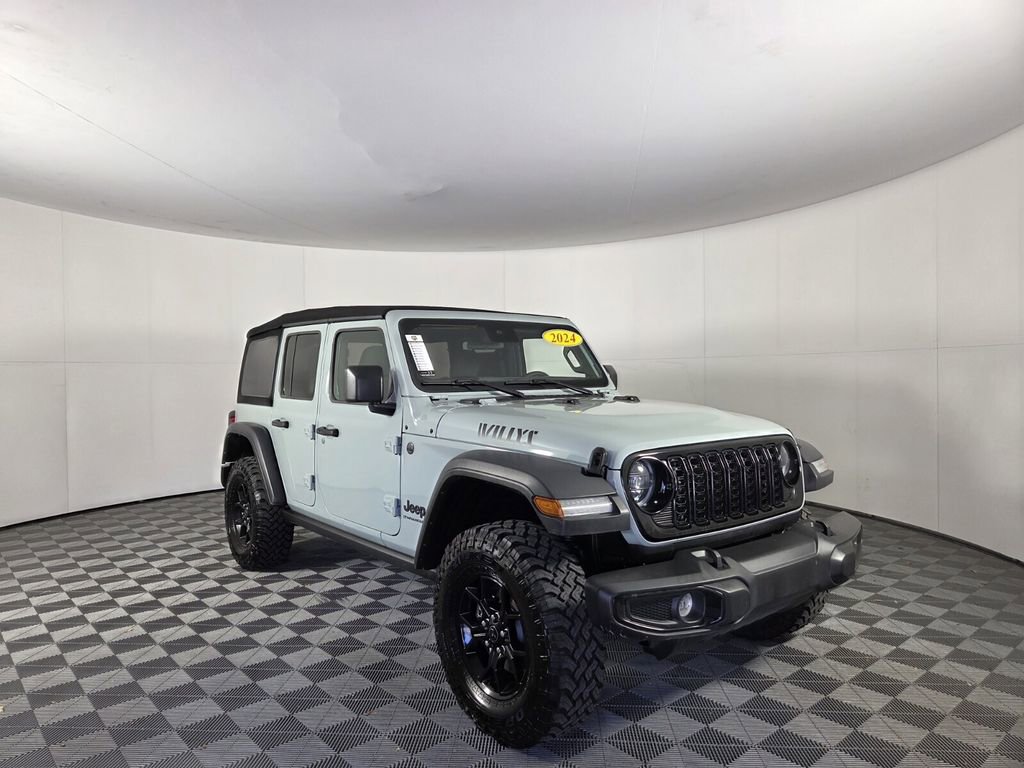 Certified 2024 Jeep Wrangler Willys image 2
