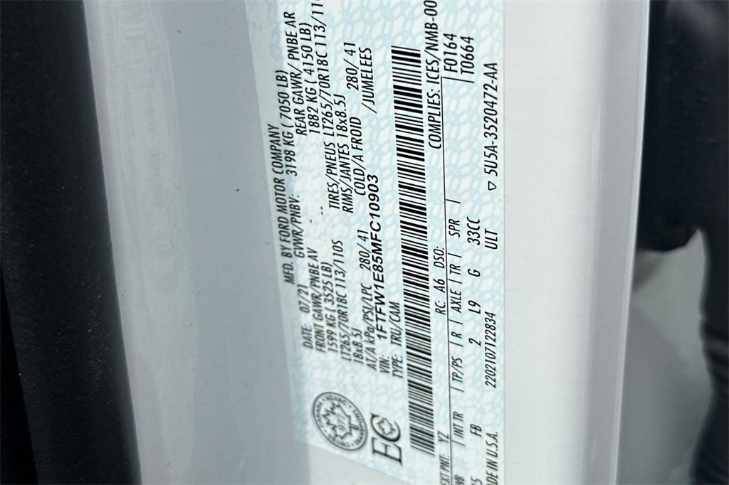 Used 2021 Ford F150 XLT w/ Equipment Group 302A High image 30