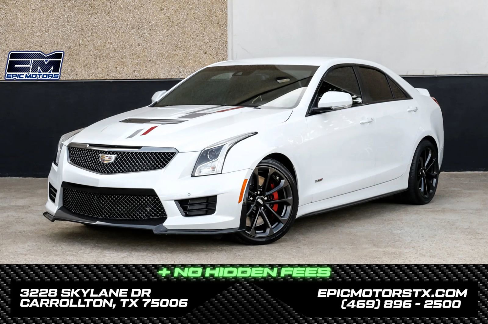 Used 2017 Cadillac ATS V w/ Carbon Black Package image 1