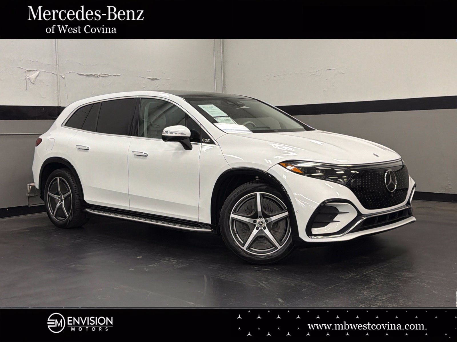 Used 2023 Mercedes-Benz EQS 450+ SUV w/ AMG Line Exterior Package image 1