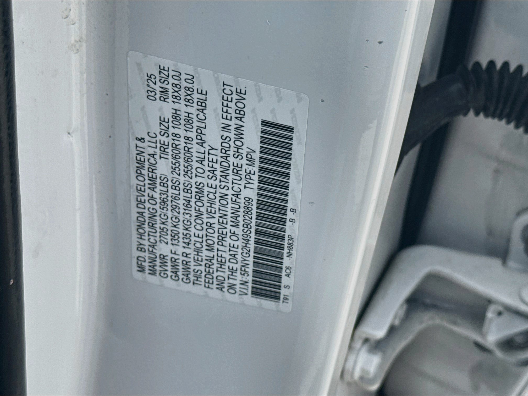Certified 2025 Honda Pilot EX-L image 37