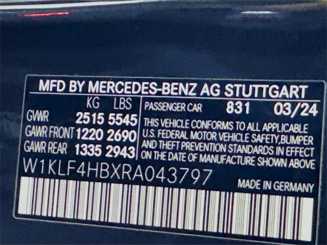 Certified 2024 Mercedes-Benz E 350 4MATIC Sedan image 33