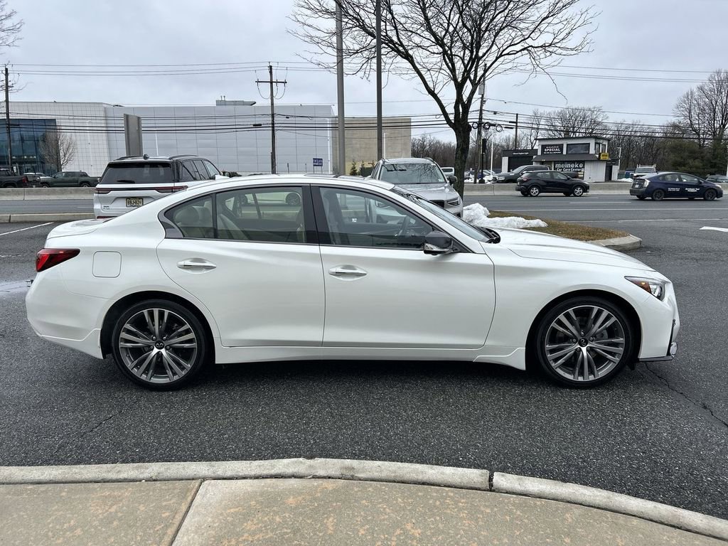 Certified 2023 INFINITI Q50 Sensory image 9