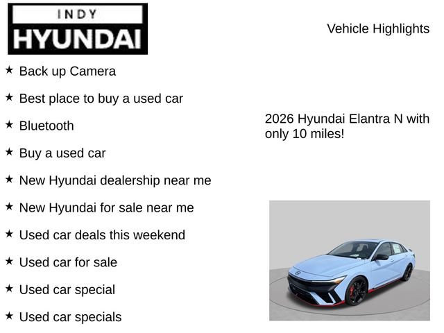 New 2026 Hyundai Elantra N FWD image 7