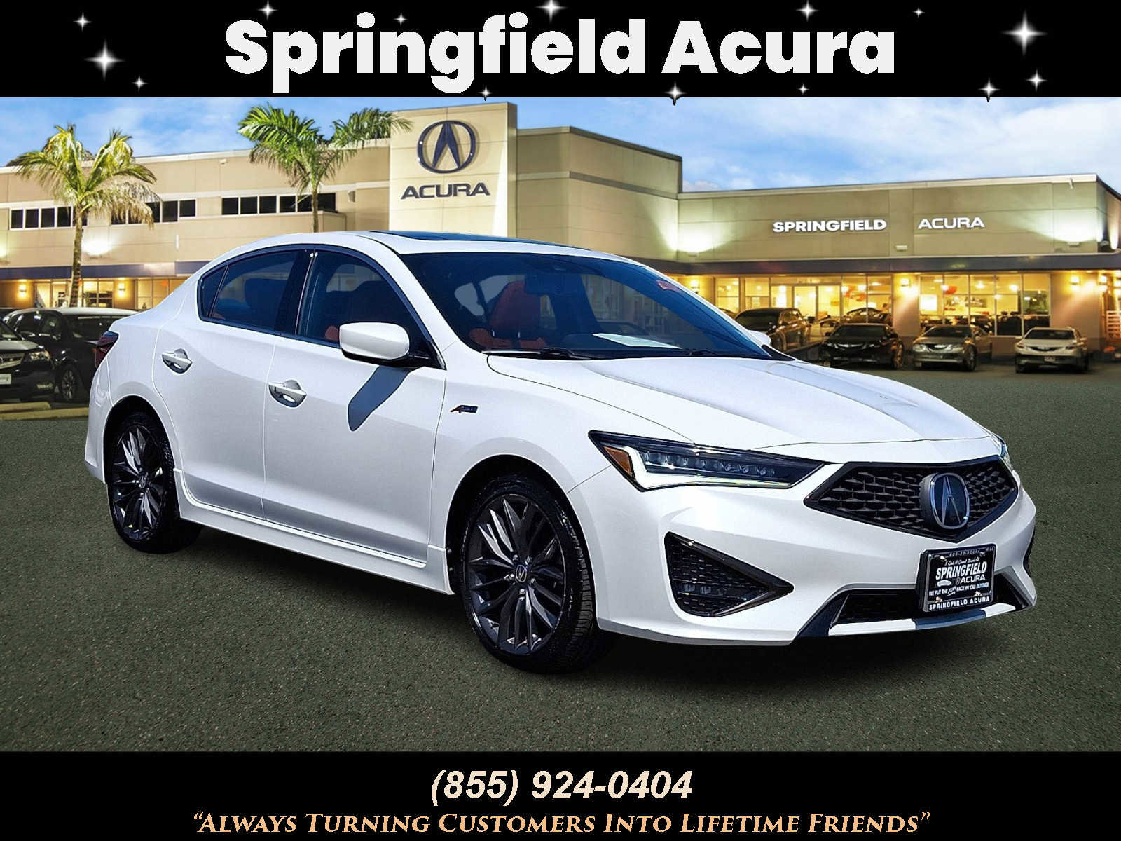 Used 2022 Acura ILX w/ Premium & A-SPEC Package FWD image 1