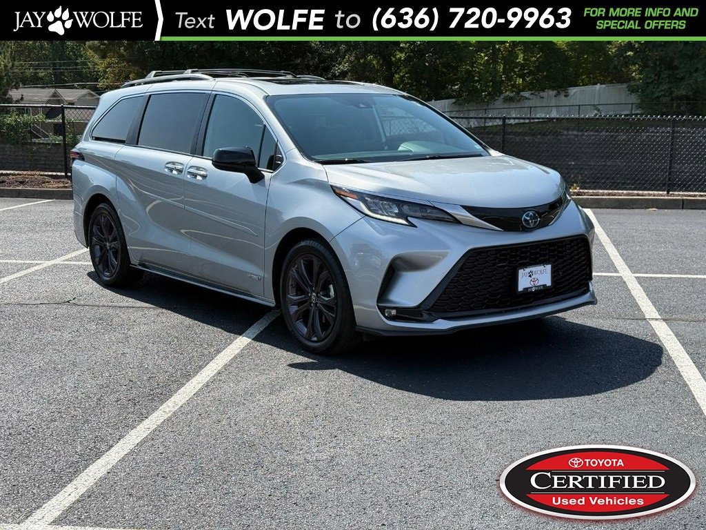 Certified 2021 Toyota Sienna XSE