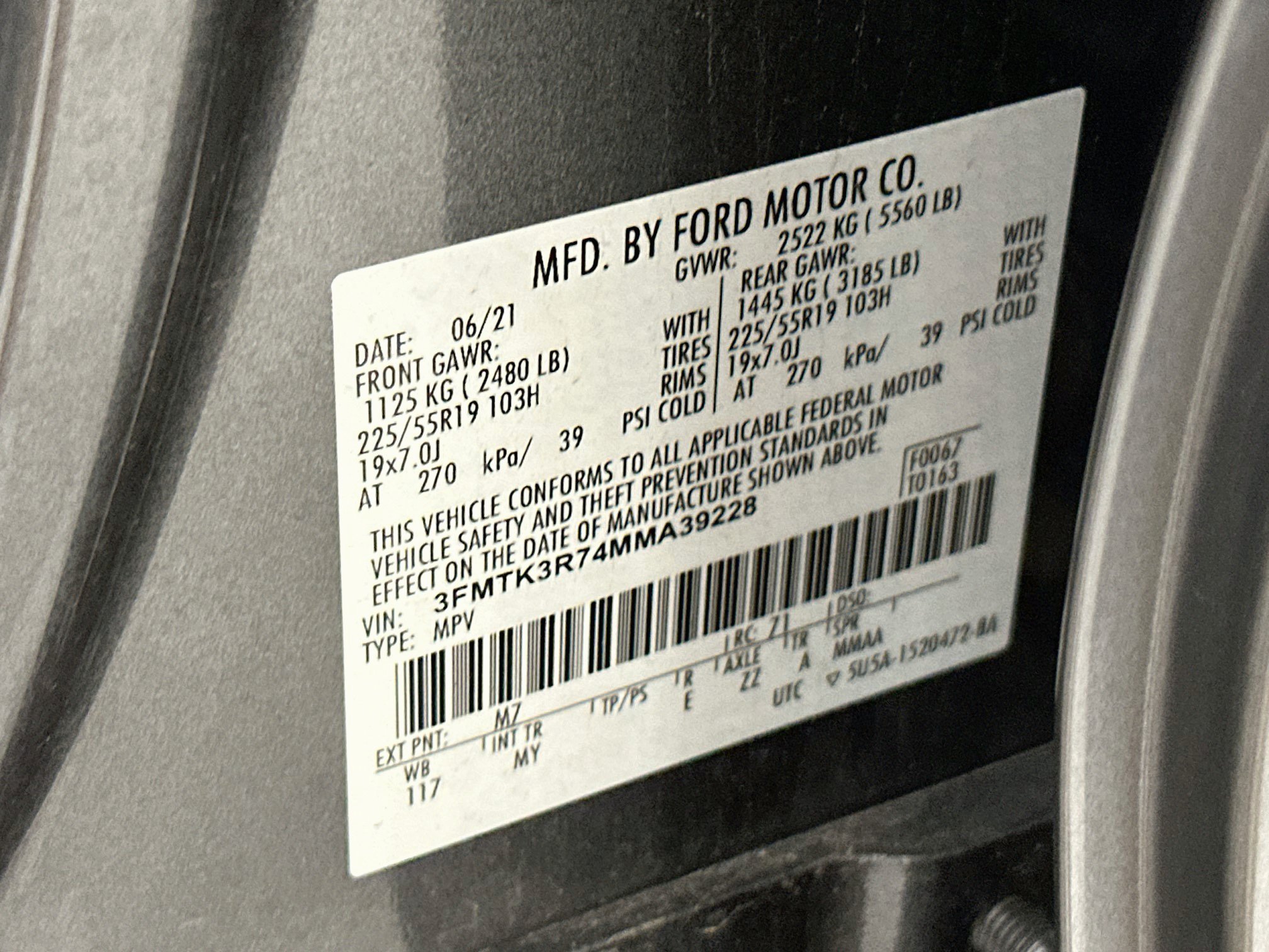 Used 2021 Ford Mustang Mach-E Premium RWD image 12