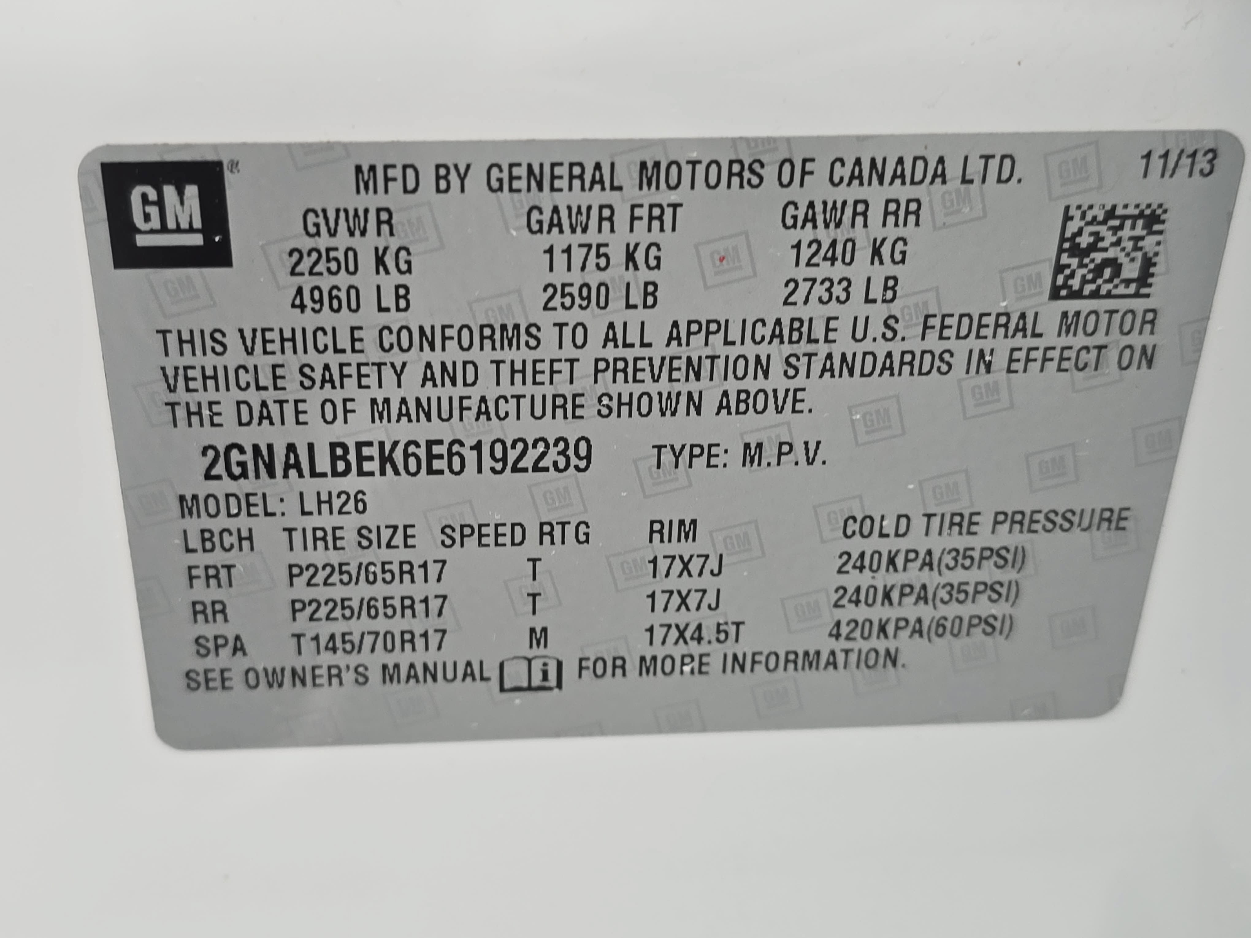 Used 2014 Chevrolet Equinox LT w/ Driver Convenience Package FWD image 32