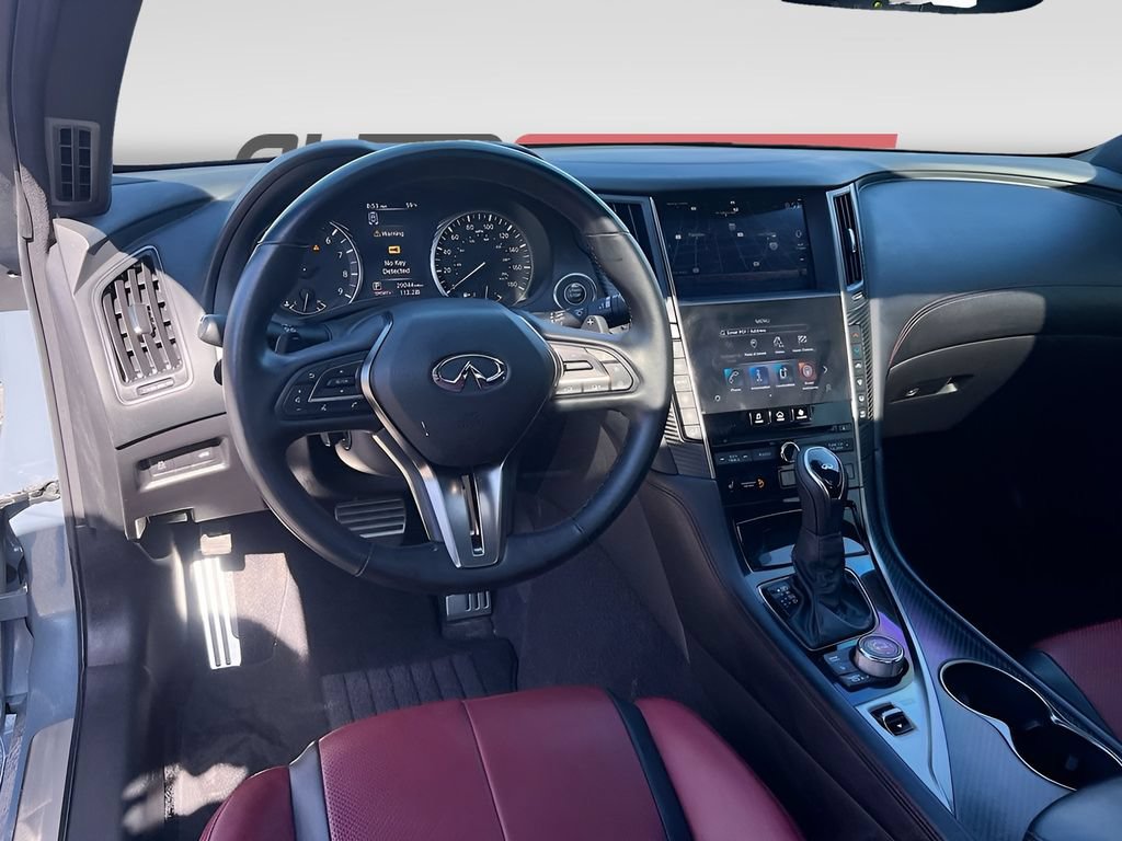 Used 2022 INFINITI Q60 Red Sport 400 w/ Cargo Package RWD image 24