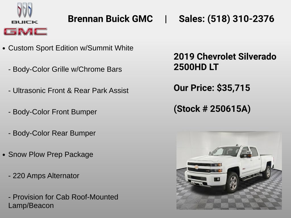 Certified 2019 Chevrolet Silverado 2500 LT w/ Custom Sport Edition AWD/4WD image 18