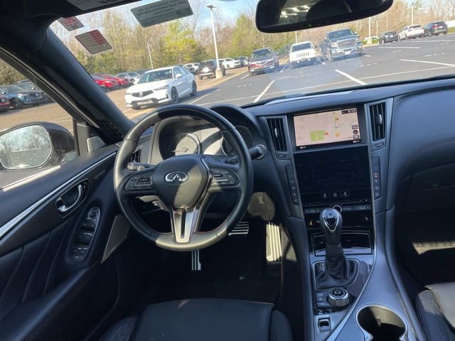 Used 2021 INFINITI Q50 Red Sport 400 w/ Carbon Fiber Package image 8