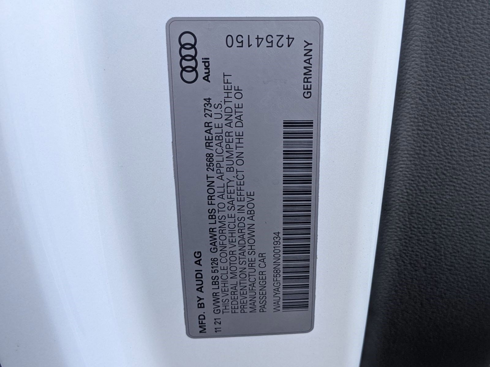 Used 2022 Audi A5 2.0T Prestige image 27