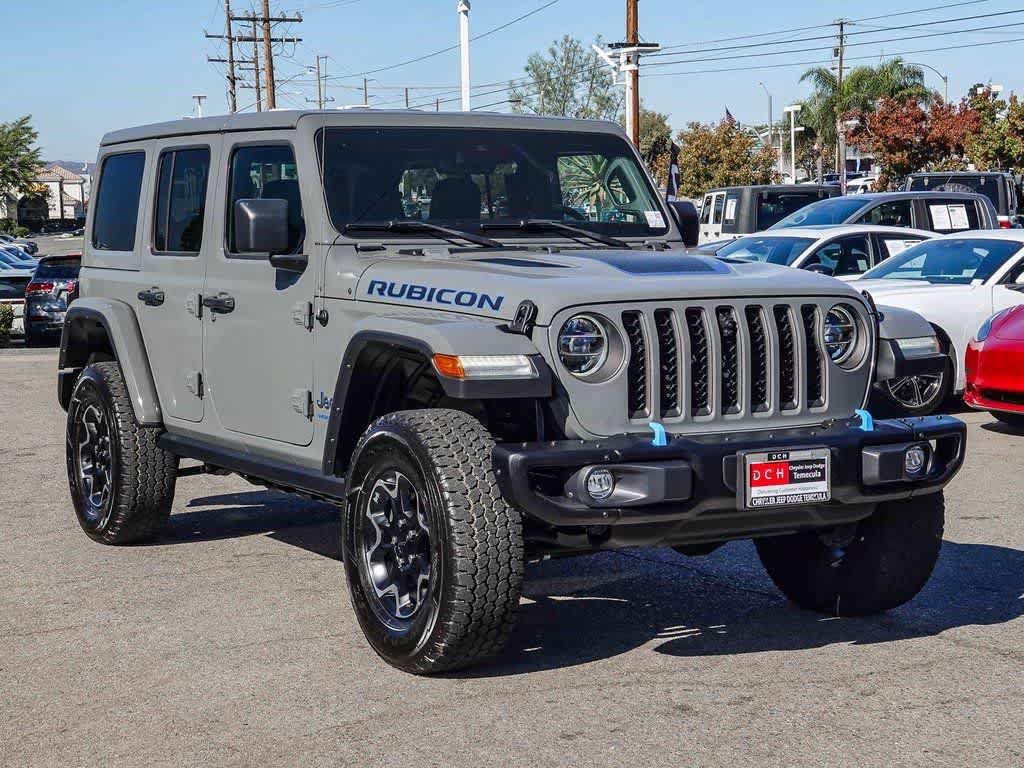 Used 2021 Jeep Wrangler Unlimited Rubicon 4xe w/ Steel Bumper Group AWD/4WD image 3