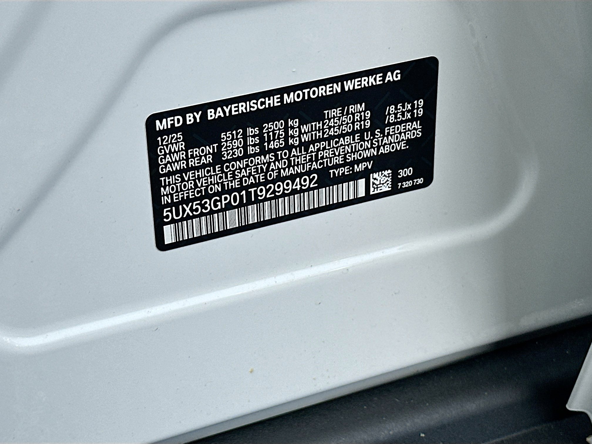 New 2026 BMW X3 xDrive30 w/ Convenience Package image 27