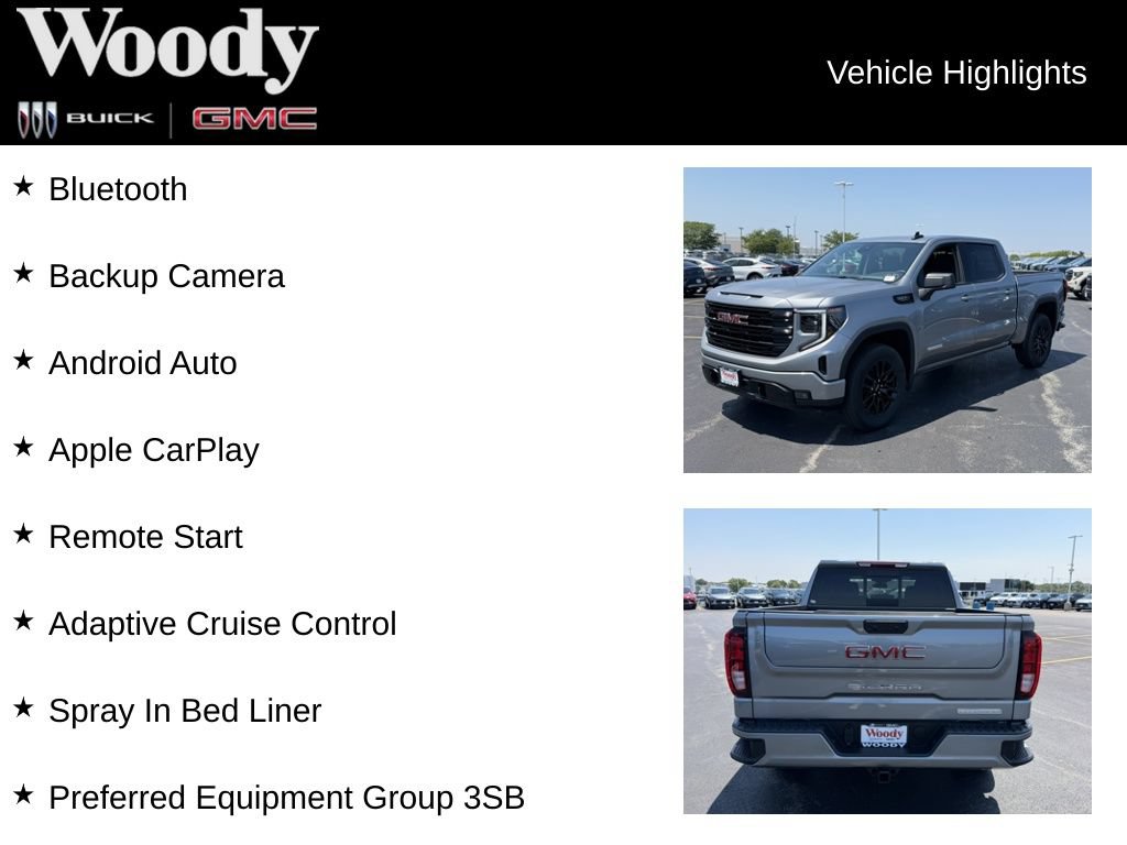 New 2026 GMC Sierra 1500 Elevation w/ Preferred Package AWD/4WD image 3