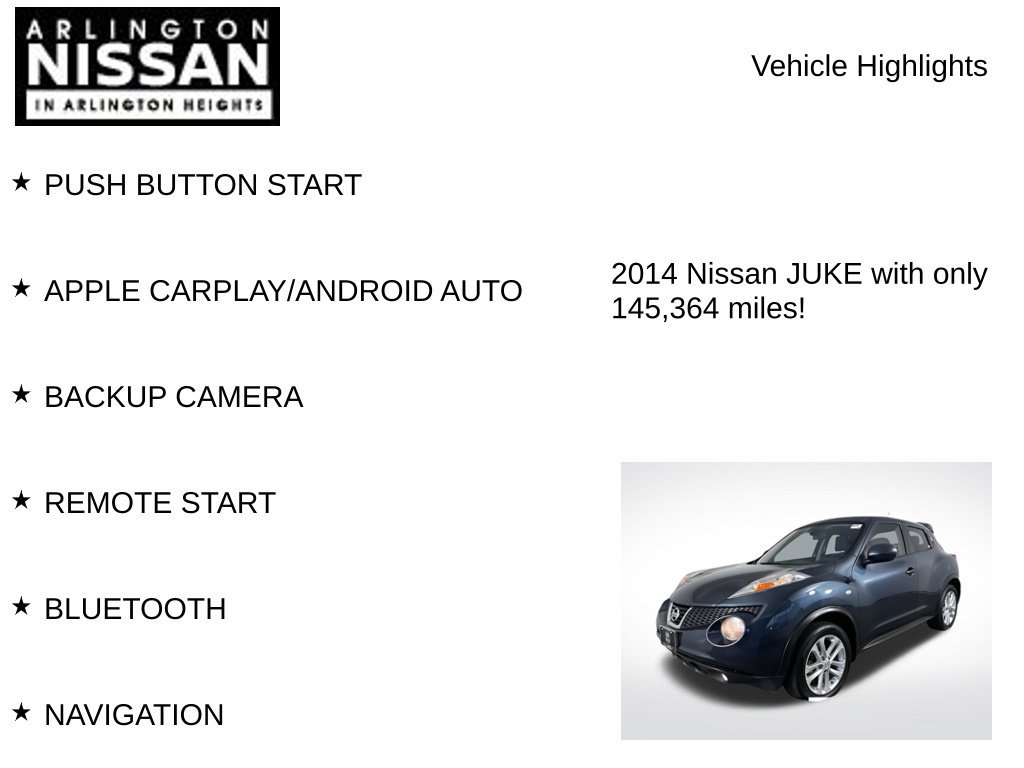 Used 2014 Nissan Juke SL AWD/4WD image 7