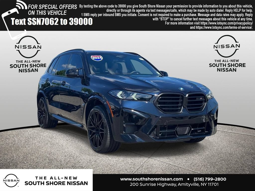 Used 2024 BMW X5 M Competition w/ Executive Package AWD/4WD image 1