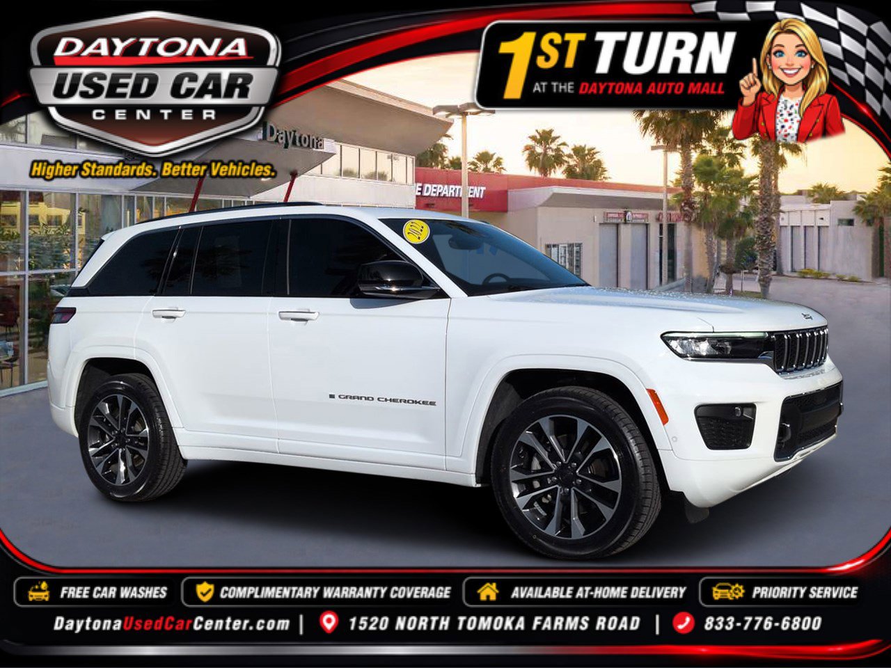 Certified 2022 Jeep Grand Cherokee Overland image 1