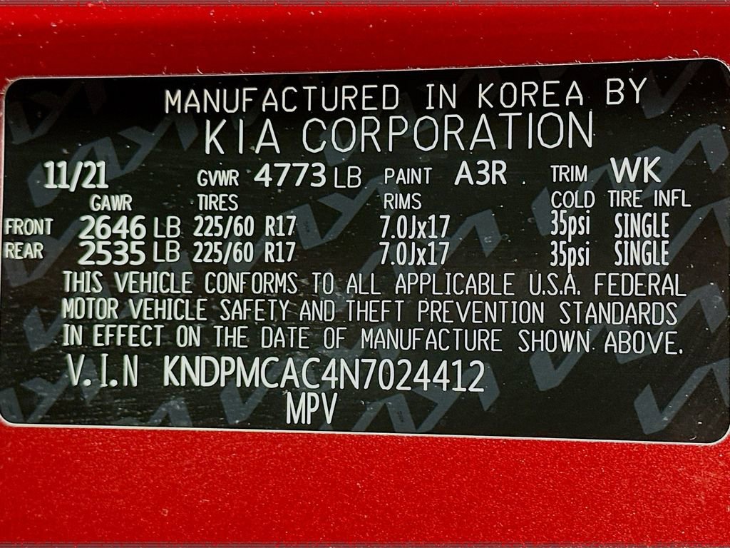 Certified 2022 Kia Sportage LX image 31
