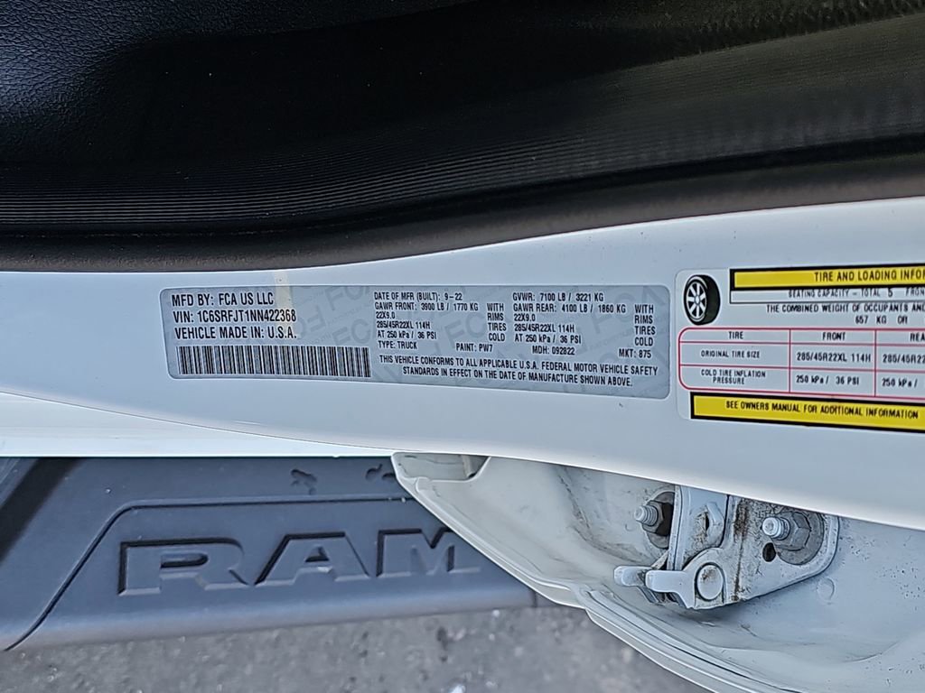 Used 2022 RAM 1500 Laramie image 38