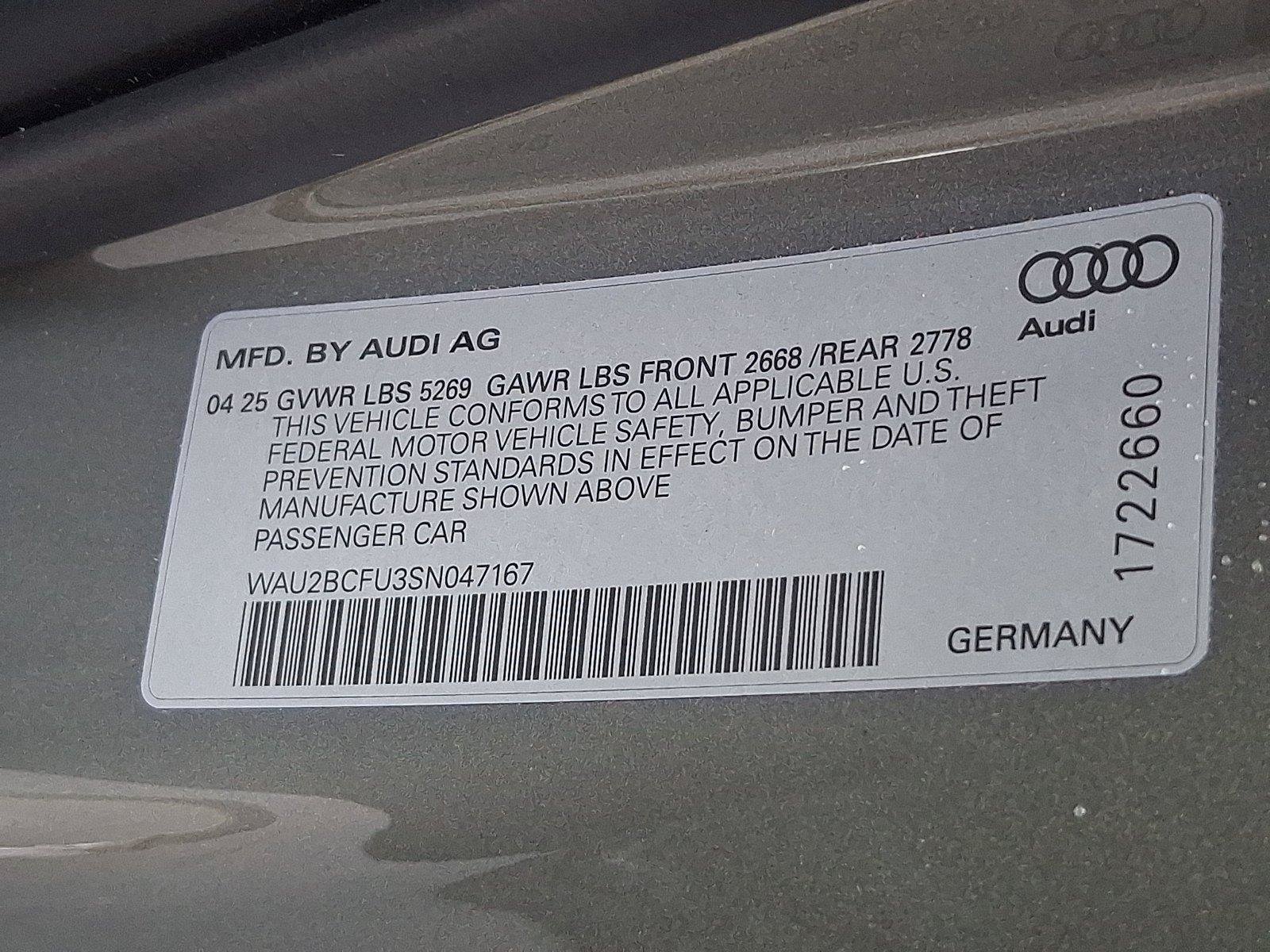 Used 2025 Audi A5 Prestige w/ Premium Plus AWD/4WD image 27