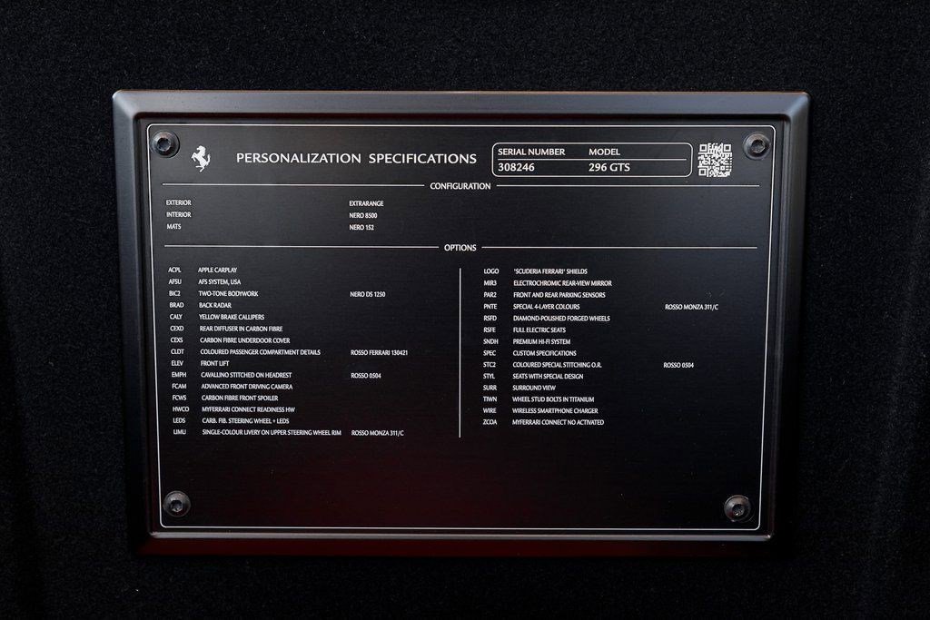 Used 2024 Ferrari 296 GTS image 45