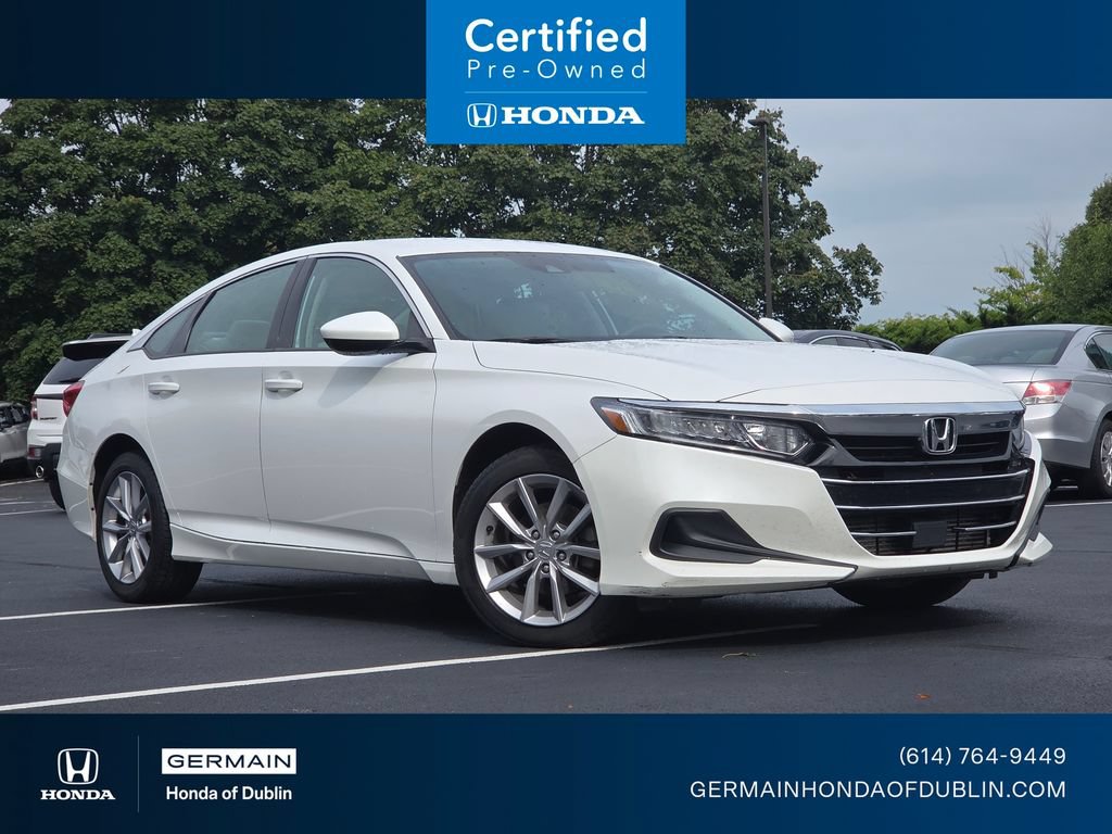 Certified 2021 Honda Accord LX