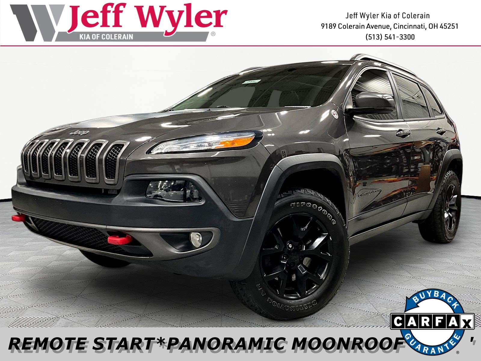 Used 2018 Jeep Cherokee Trailhawk w/ Comfort/Convenience Group AWD/4WD image 1