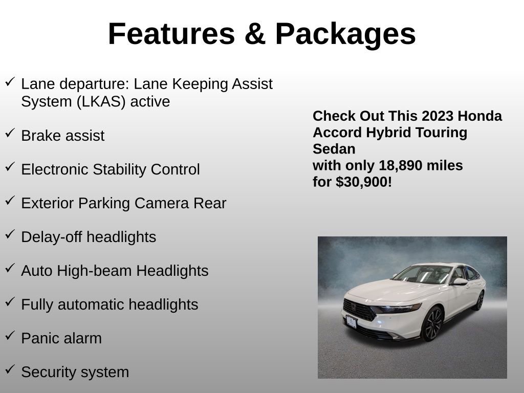 Used 2023 Honda Accord Touring image 20