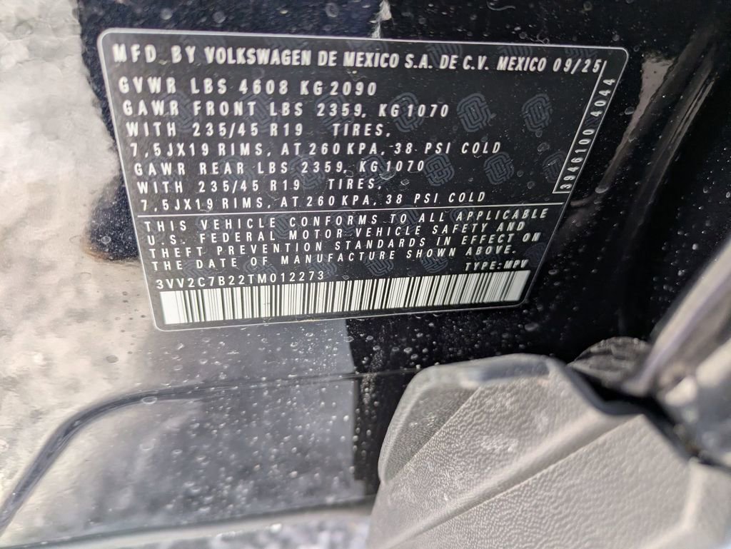 New 2026 Volkswagen Taos SE AWD/4WD image 38