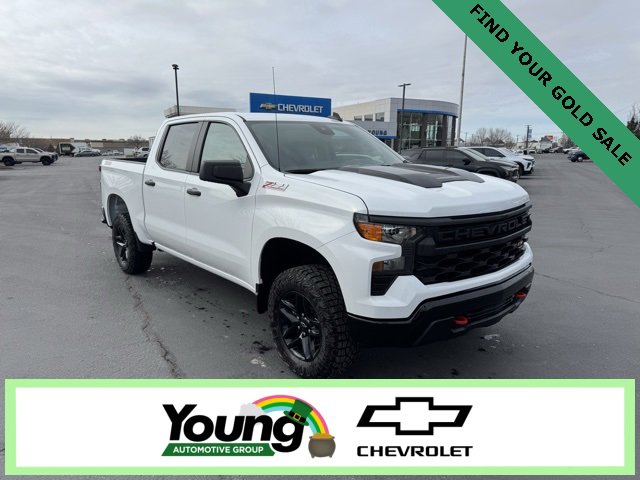 New 2026 Chevrolet Silverado 1500 Custom Trail Boss w/ LPO, Dark Essentials Package